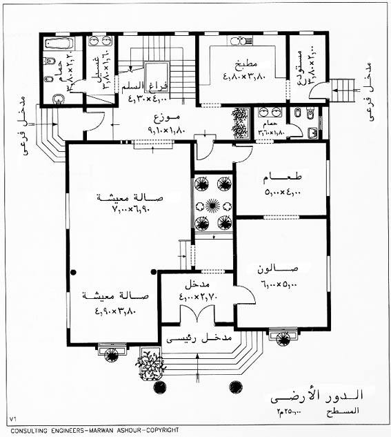 اجمل خرائط البيوت