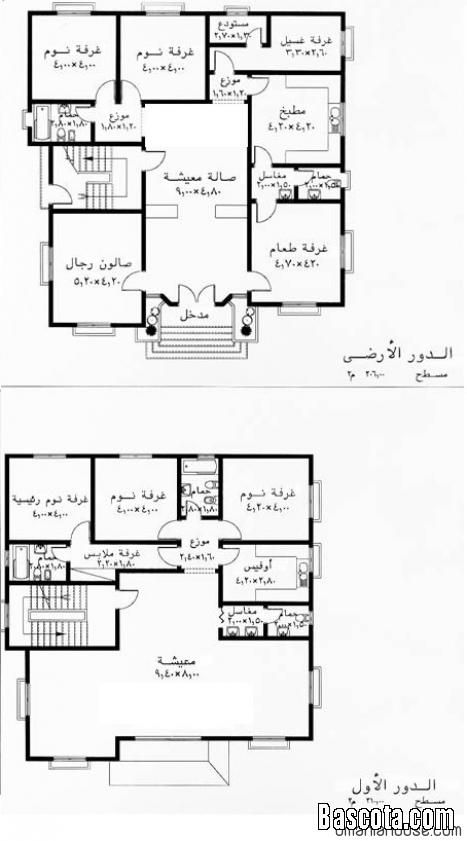 خريطة تصميم منازل