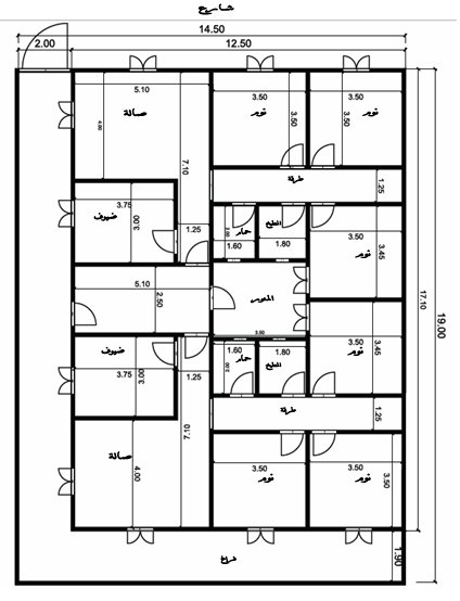 رسومات هندسية للمنازل الصغيرة