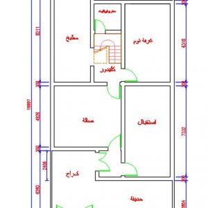 مخطط بيت