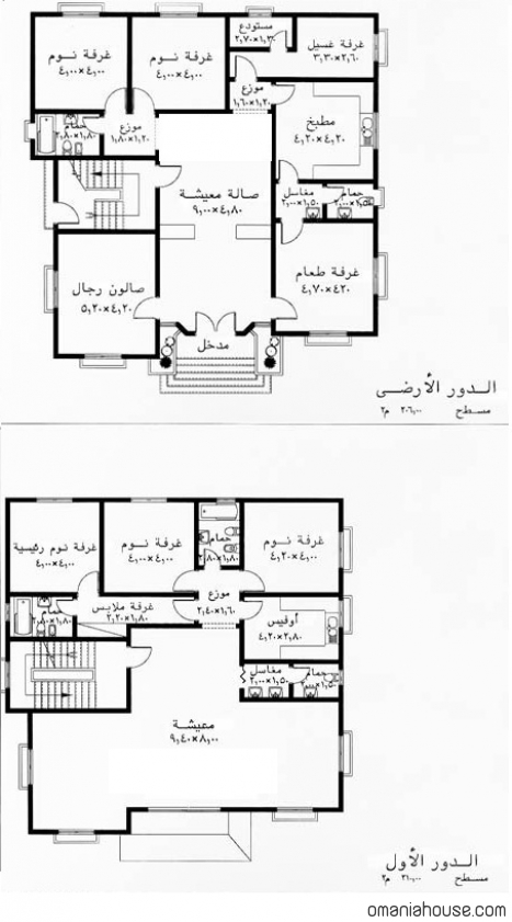 مخطط منزل صغير