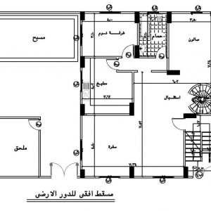 مخططات فلل صغيرة 200 متر مربع